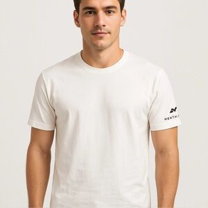 Mentality White Performance T-Shirt